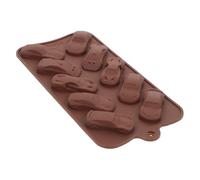 LALAFINA Stampo in Silicone a Forma di Camion Flessibile e Versatile per Caramelle e Dolci, per Progetti Creativi di Pasticceria Fai da Te