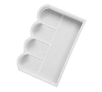 LALAFINA Stampo per Recinzione in Plastica Lavabile per Cordoli in Cemento da Giardino e Cortili Esterni