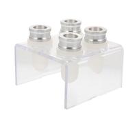 LALAFINA Stampo per Set 4 Stampi e Supporto in Silicone 12,1 Mm Facile da Usare e Smodellare, per per Artigianale