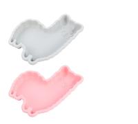 LALAFINA Stampo per Torta Resistente al e Lavabile 2 a Forma di Alpaca in Silicone Colore Casuale per Dolci Creativi e Forniture da Cucina Moderne