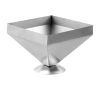 LALAFINA Stampo Resistente e Facile da Pulire a Forma di Piramide in Acciaio Inossidabile per Carne Angoli per Cucina Domestica e Preparazioni Culinarie