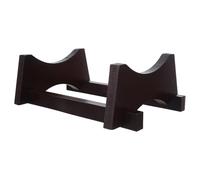 LALAFINA Supporto in Legno Marrone per Botte di Vino da 3l, Base Robusta per Dispenser Bevande da Casa o Bar Facile Montaggio e Stile Rustico Elegante