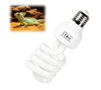 LALAGO 26W UVB 5,0 Lampadina per Rettili, E27 Lampade UVA/UVB per Terrari | Luce per Draghi Barbuti, Tartarughe, Serpenti, Lucertole, Rettili e Anfibi