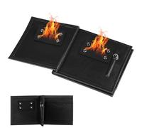 lalago Klein Magic Flame Wallet, Portafoglio Magic Flaming Fire Wallet Tricks Prop, Magic Fire Wallet con la Fiamma del Mago Magician Stage Street, Portafoglio Fiamma Magica Inimmaginabile Oggetto