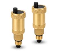 LALAGO Valvola di Ventilazione Automatica DN10 3/8", Ottone | Valvola di Sfogo Aria Automatica, Valvola di sfiato dell'aria di protezione della ruggine d'ottone