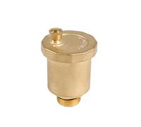 LALAGO Valvola di Ventilazione DN15 G1/2", Valvola di Sfogo Aria Automatica, Valvola di sfiato dell'aria di protezione della ruggine d'ottone, Valvola automatica Minical sfogo aria