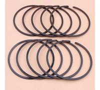 LALAL 10 pz/lotto 52mm X 1.2mm Pistone Anelli for Stihl 046 MS460 MS461 064 MS650 Motosega Parte 1122 034 3000 Attrezzi Da Giardino