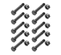 LALAL 10 Set 52100100 perni di Taglio e Dadi for spazzaneve Adatti for Ariens 521001 00659100 John Deere AM136890 Rotary 5575 spazzaneve