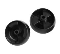 LALAL 2 Pezzi di Ruote for Macchine da Giardino, Parti for Tosaerba for 734-0973 734-04155 for 41434 734-0796 for rifinitura del Prato da Giardino