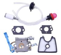 LALAL Carburatore con Filtro Aria/Carburante, Messa a Punto for soffiatore for Foglie Husqvarna 125B 125BX 125BVX, Parti for Zama C1Q-W37