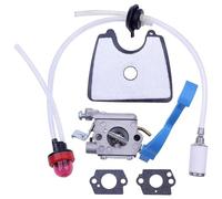 LALAL Carburatore con Filtro Aria/Carburante, Messa a Punto for soffiatore for Foglie Husqvarna 125B 125BX 125BVX, Parti for Zama C1Q-W37 581798001