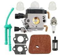 LALAL Carburatore for STIHL FS38 FS45 FS46 FS55 KM55 KM55R Filtro aria carburante Guarnizioni carburatore