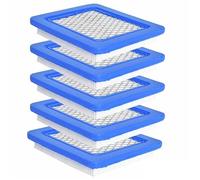 LALAL Filtro aria for tosaerba 5 pezzi for Briggs & Stratton 491588 399959 491588S Protegge e migliora le prestazioni del motore Parti for tosaerba