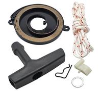 LALAL Kit di avviamento a Strappo con Molla, Impugnatura, Corda, nottolino, Cane for Stihl TS410 TS420 TS700 TS800, Sega da Taglio 4282 190 0600