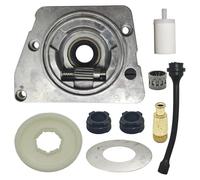 LALAL Kit ingranaggio a vite senza fine for pompa dell'olio e oliatore for motosega Husqvarna 61 66 266 XP 268 272 272XP 501 51 25-01, 501 51 38-01, 501519901