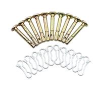 LALAL Kit perni di Taglio for spazzaneve Patio 738-04155 di Ricambio con coppiglie for 247883981 247888330 247888460 247888780 247883980