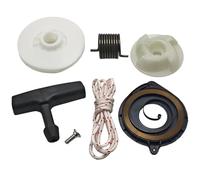 LALAL Kit puleggia e Molla di avviamento a Strappo for Motosega Husqvarna 435, 440, 445, 450, 445E, 450E, Attrezzi da Giardino