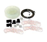 LALAL Puleggia di avviamento a Strappo, Molla di riavvolgimento, Corda, nottolino for Stihl BG72, BG75, FC72, FC75, FC85, FH75, FR85, FR125SEA, FS72, FS74, FS75, FS76, FS80,
