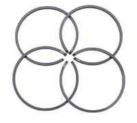 LALAL Set di 4 fasce elastiche for pistone da 36 mm x 1,5 mm, adatte for motoseghe Stihl 009 010 AV, pezzi di ricambio 1120 034 3001, parti for utensili da giardino