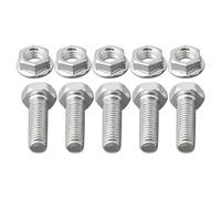 LALAL Set di perni di Taglio for coclea for impieghi gravosi (5 Pezzi) for Modelli di spazzaneve Honda HSS724A HSS928A HSS1332A Prestazioni migliorate