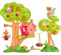 Lalaloopsy Mini Treehouse Playset - Casetta sull’Albero con 2 Mini Bambole, 2 An