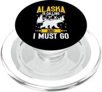 L'Alaska chiama e devo andare in Alaska PopSockets PopGrip per MagSafe
