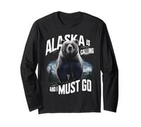 L'Alaska Chiama e Devo Andare, Orso dell'Alaska e Natura Maglia a Manica