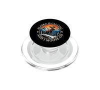L'Alaska sta chiamando e io Moose Go Funny Wildlife Travel PopSockets PopGrip per MagSafe