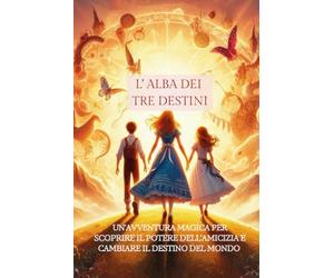 L'Alba dei Tre Destini: Un' avventura magica per scoprire il potere dell'amicizia e cambiare il destino del mondo: Racconto illustrato e scritto in ... ideale per avvicinare i ragazzi alla lettura