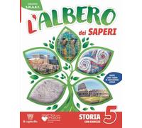 L'albero dei saperi. Ambito antropologico. Storia con esercizi, Geografia con esercizi. Per la 5ª classe della Scuola elementare. Con e-book. Con espansione online (Vol. 2)