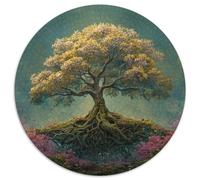 L'albero di Aswata nella mitologia Puzzle 1000Pcs Decorazione Per La Casa. Rilassamento E Intelligence Per Adulti E Bambini Da 14 Anni 1000pcs (67.5x67.5cm)