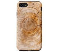 L'albero di legno e il tronco albero modello venatura Custodia per iPhone SE (2020) / 7/8