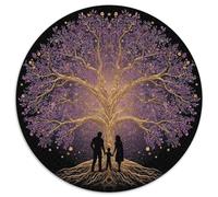 L'Albero Genealogico Avvolto da una Luce Dorata Puzzle 1000Pcs Decorazione Per La Casa. Rilassamento E Intelligence Per Adulti E Bambini Da 14 Anni 1000pcs (67.5x67.5cm)