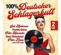 Lale Andersen, Mina, Freddy Quinn, Peter Alexander, Peter Kraus - 100% Deutscher Schlagerkult/ 100% Canzone Tedesca