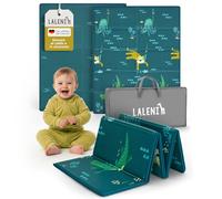 Laleni tappeto gioco bambini pieghevole 120x150x1cm - tappeto bambini impermeabile - tappeto gioco neonato isolante - morbido e protegge dal freddo del pavimento outdoor e indoor - design animali
