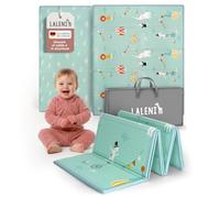 Laleni tappeto gioco bambini pieghevole 150x180x1cm - tappeto bambini impermeabile - tappeto gioco neonato isolante - morbido e protegge dal freddo del pavimento outdoor e indoor - design circo