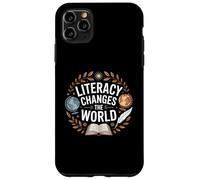 L'alfabetizzazione cambia la lettura degli insegnanti educativi mondiali Custodia per iPhone 11 Pro Max