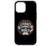 L'alfabetizzazione cambia la lettura degli insegnanti educativi mondiali Custodia per iPhone 12 Pro Max