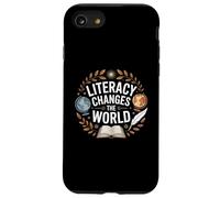L'alfabetizzazione cambia la lettura degli insegnanti educativi mondiali Custodia per iPhone SE (2020) / 7/8