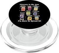 L'alfabetizzazione è la mia marmellata e sono qui per diffonderla divertente PopSockets PopGrip per MagSafe