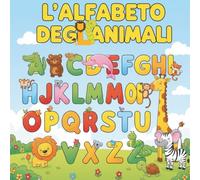 L'alfabeto degli animali: Libro da colorare per bambini