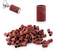 LALILL Cappucci Abrasivi 240 Grit - 100 Pezzi - Fasce per Fresa Pedicure Manicure - Accessori per Lima Elettrica Unghie - Rimozione Cuticole Gel Acrilico - Uso Professionale