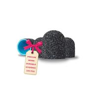 LALILL Cappucci Abrasivi LUX 10 mm - Grana 80-100 pezzi - Cappucci in Grafite per Fresa Unghie - Manicure, Pedicure e Podologia - Accessori per Cura dei Piedi, Rimozione Calli, Ricostruzione Unghie