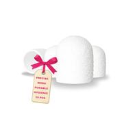 LALILL Tappi Abrasivi LUX 13mm 150 Gradazioni 50 Pezzi in Scatola Tappi per la Fresatrice - Manicotti Abrasivi Bianchi - Manicure Pedicure Podologia - Nastro di Levigatura per la Cura dei Piedi