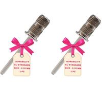 LALILL Mandrino per Cappucci Abrasivi 2,35 mm - Supporto in Metallo per Fresa Unghie - Accessori per Manicure e Pedicure Professionale (Confezione da 2)