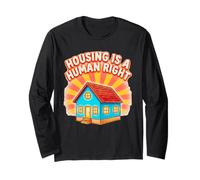 L'alloggio è Un Progetto di Dichiarazione sui dirit Maglia a Manica