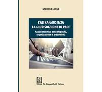 L'altra giustizia. La giurisdizione di pace. Analisi statistica della litigiosità, organizzazione e produttività