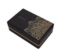 Laluerck Mattoncini antiscivolo per esercizi di fitness, yoga, supporto e approfondimento delle pose, mattoncini per yoga quotidiano