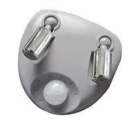 Laluky Aiuto di parcheggio per garage, universale, in ABS Dual laser, assistente di parcheggio, posizione a soffitto, guida a induzione a infrarossi, sistema di parcheggio regolabile (grigio)