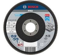Bosch Disco lamellare X571 Best for Metal, angolato, 125x22,23mm,120, vetro Quantità:10